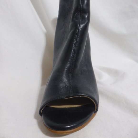 RUDSAK, size 37, open toe heels, zip back, Made In Italy, GUC - Picture 8 of 15